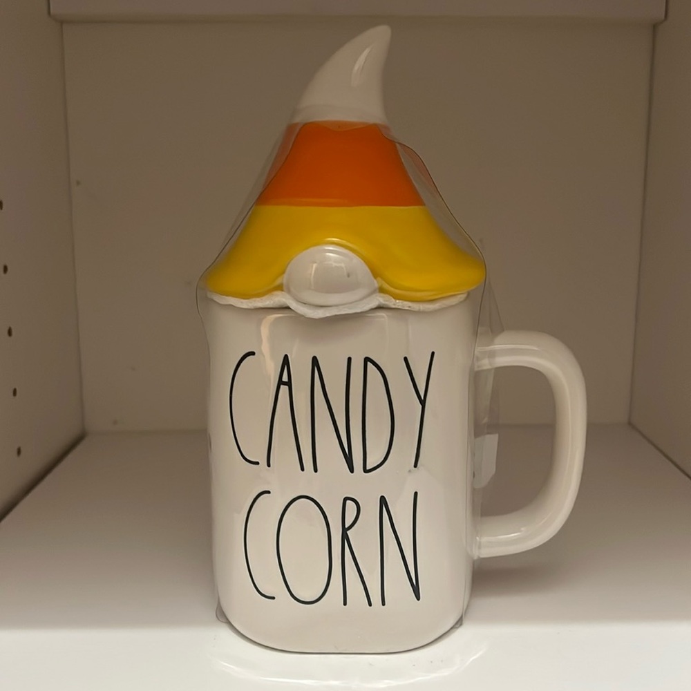 Rae Dunn Candy Corn Topper Mug.